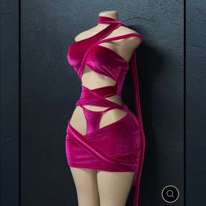 Brand new Velvet custom dress